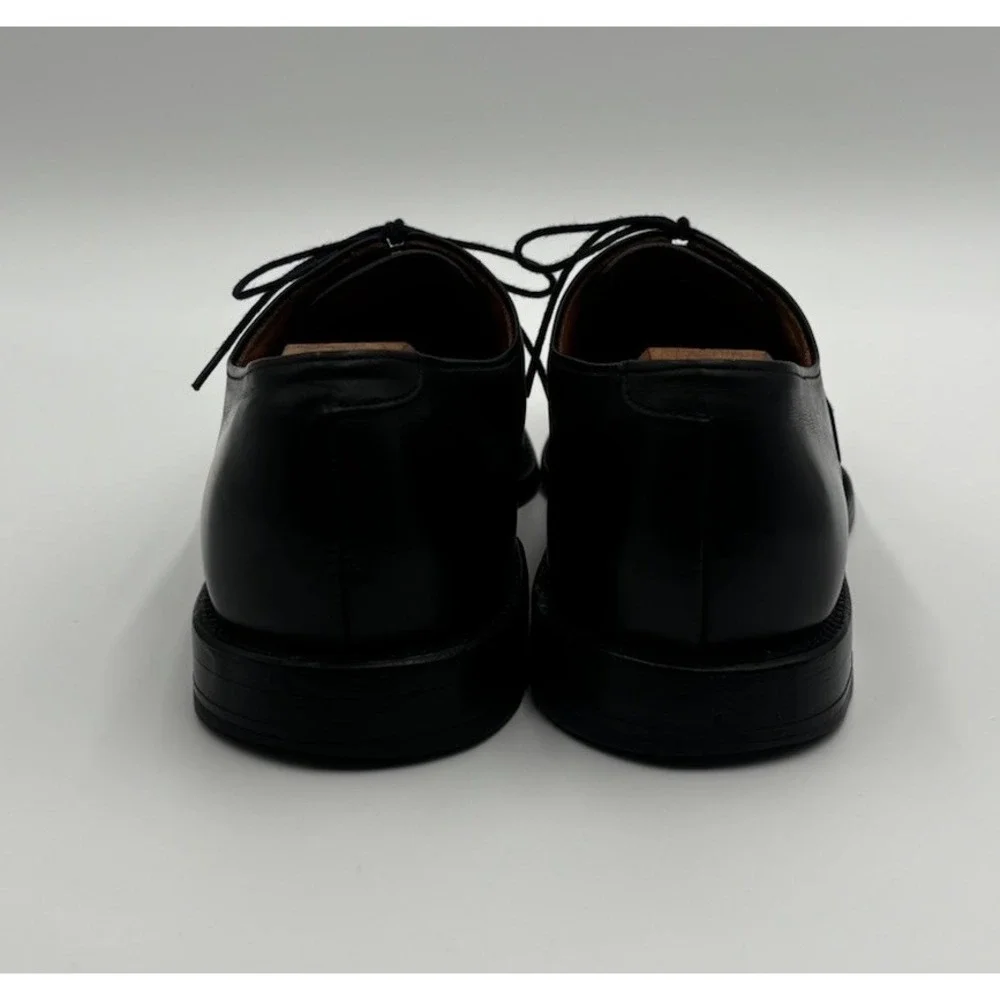 Allen Edmonds Park Avenue Black Cap Toe Oxford Dress Shoes Men's‎ 12.5 AA USA